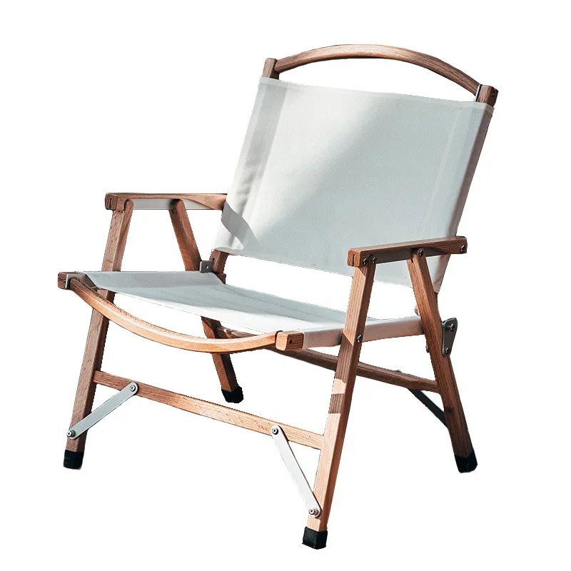 Outdoor Adjustable Backrest Chaise Longue Padded Sofe Folding Portable Oversized Fishing Camping Chairs