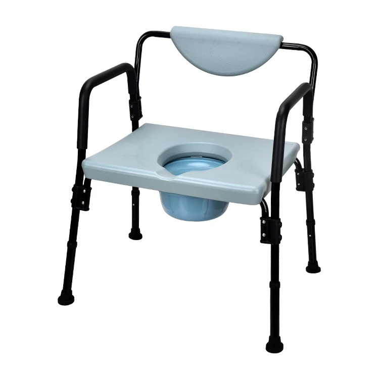 Bedside commode chair portable toilet seat commode toilet chair hospital  commode chair for obese people