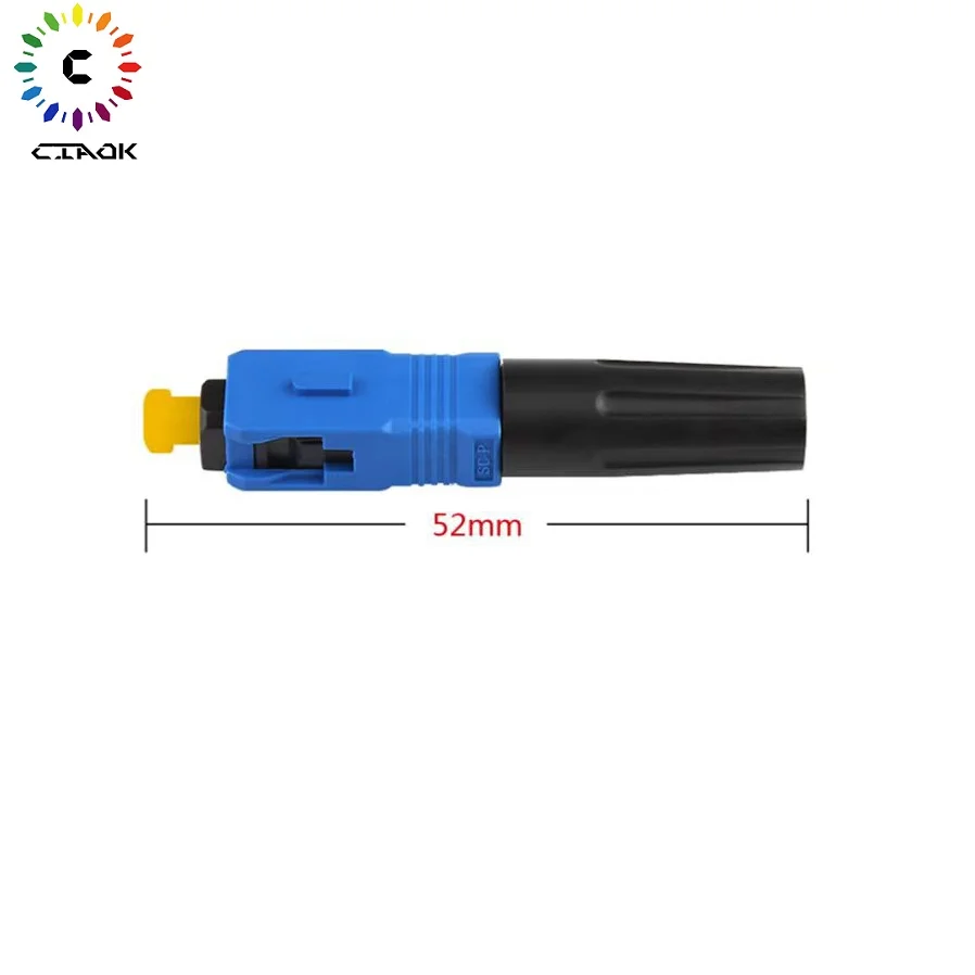50mm 55mm FTTH Fiber Optic Fast Connector Rapido SC UPC Optical Connector SC Fast Connector