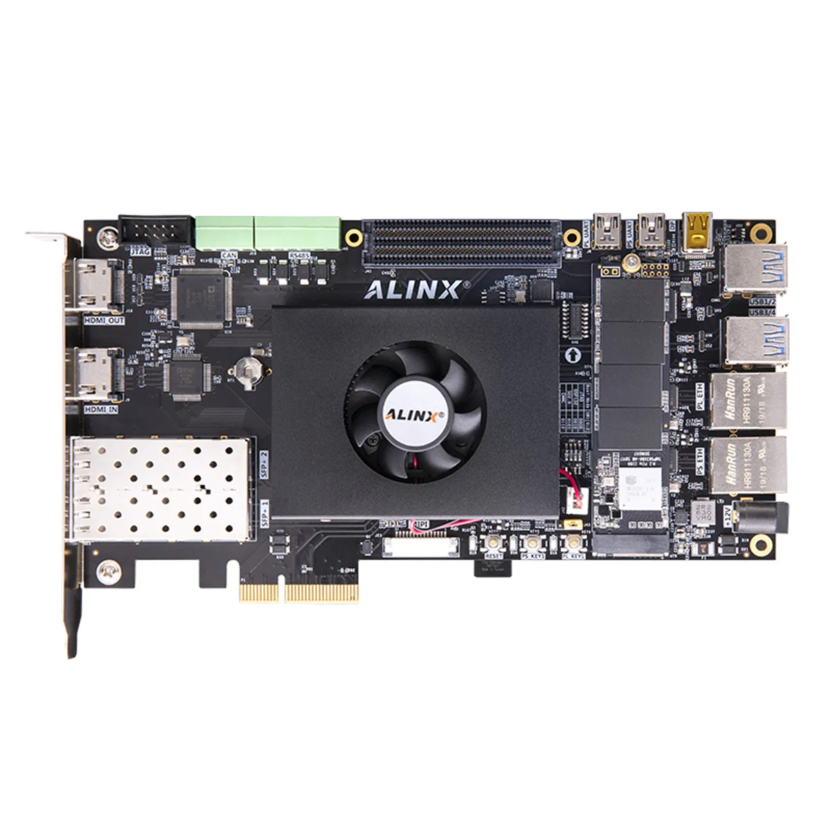 ALINX AXU4EV-P: Xilinx Zynq UltraScale+ MPSoC ZU4EV FPGA Development Board  PCIe AI