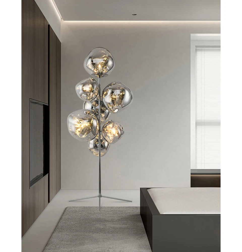 Creative volcanic lava floor lamp postmodern living room sofa next to the designer creative vertical atmosphere floor lamp