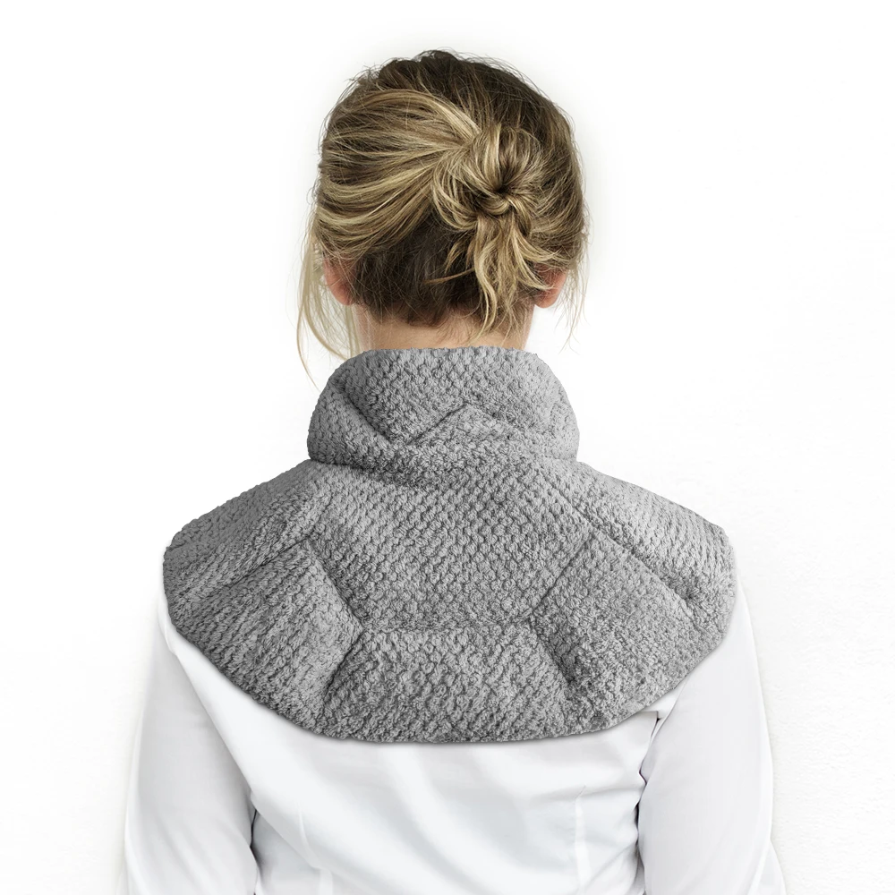 OEM  Microwave Heating Pad Microwavable Heated Neck and Shoulder Wrap for Moist Hot Therapy