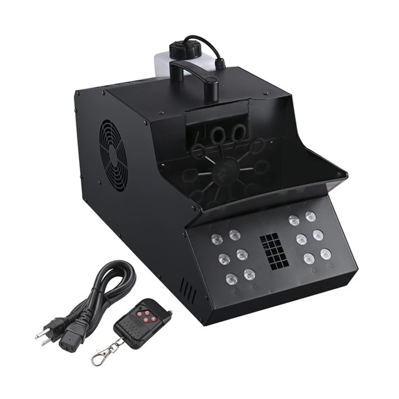 1500W LED DMX 512 портативная дымовая машина Машина dmx Профессиональное светодиодное сценическое освещение