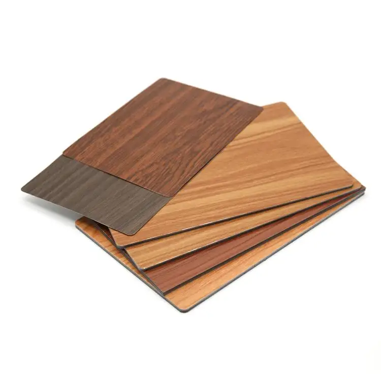 4mm wooden texture aluminum plastic composite panel for interior decorative wall