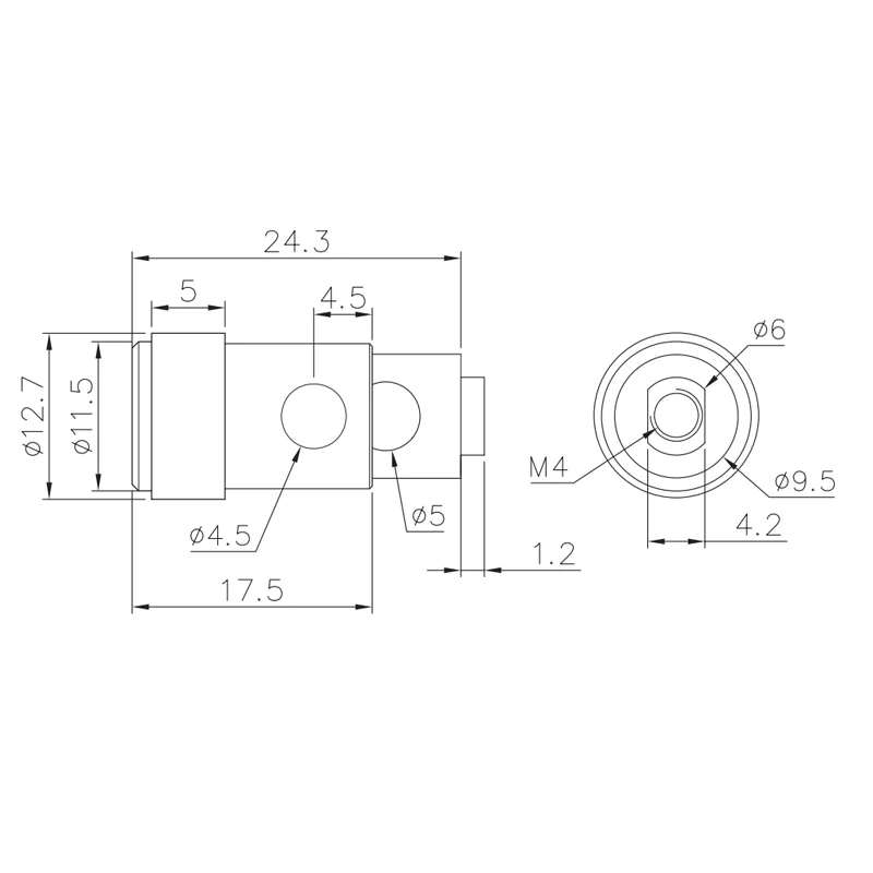 red black Spring Loaded Sub-woofer Basket audio speaker wire connect binding post Terminal