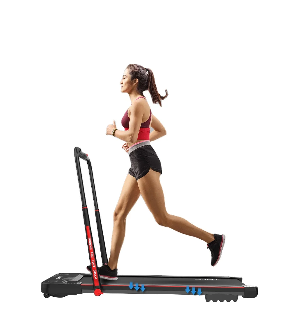 Electric running machine folding treadmill gym equipment fitness equipment motorized home incline cheap