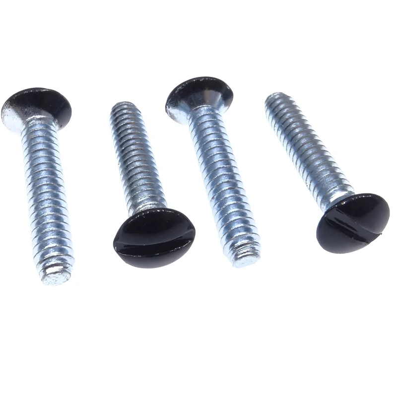 Slotted truss Head machine screw 304 316 Stainless steel polished Fasteners