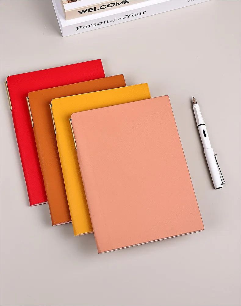 Customized Logo Spot Wholesale Business With Pen A5 Notebook Customized Office Student Diary B5 Notepad A6 Memorandum