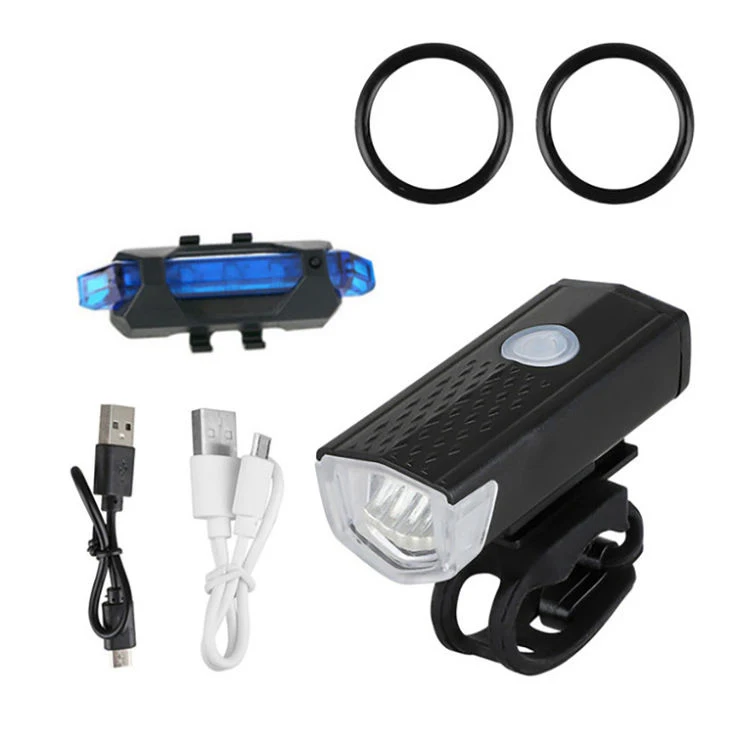 Waterproof High Lumen Bike Light Set Portable USB Rechargeable Bike Front Led Light Cycle Accessories Bike Light