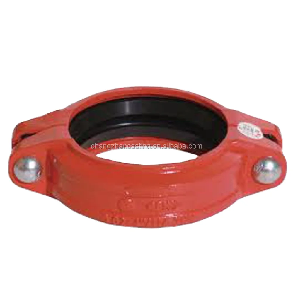 Ductile iron grooved mechanical tee with by approved