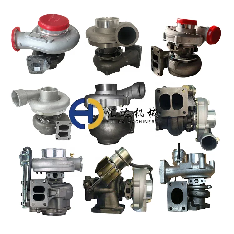 HD engine parts Made In China Rebuild Original Used Turbocharger for truck tractor excavator loader bulldozer forklift