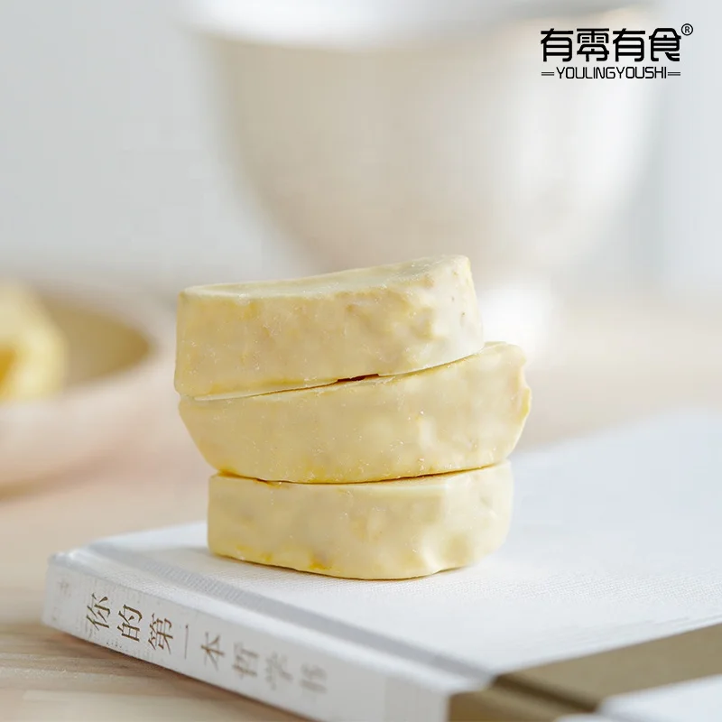 Usda органические сухие фруктовые кубики с покрытием шоколада замороженные сушеные