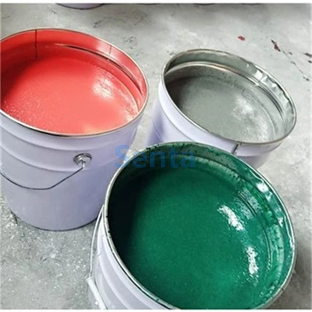 STY-X07-9 Structure Liquid Coating Brush Spray Flake Paint Strong Anti Corrosive Epoxy Glass for Concrete Equipment and Steel
