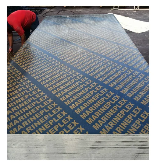 Wholesale Prices Hardwood Plywood Sheet 18mm Black Film Faced Plywood Marine Construction Formwork Phenolic board