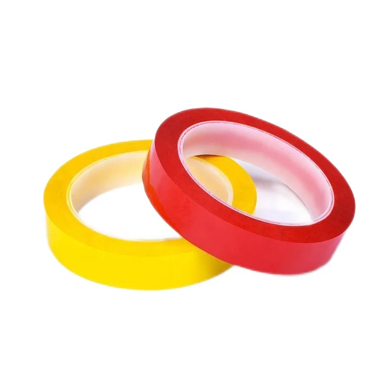 Hot Sale Color Yellow Red Mylar Tape Mara Tape High Temperature Insulated Transformer Motor Capacitor Coil Wrap Adhesive Tape