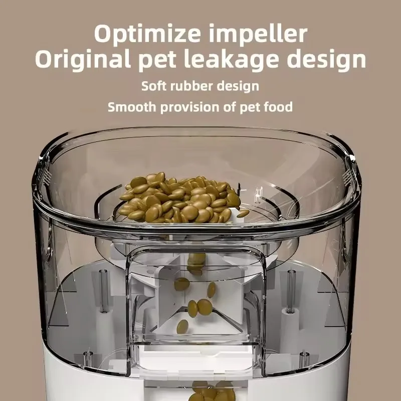 Xianchanpets Заводская прямая автоматическая кормушка для домашних животных умный автоматический с двухсторонним разветвителем батарея из нержавеющей стали собак и кошек
