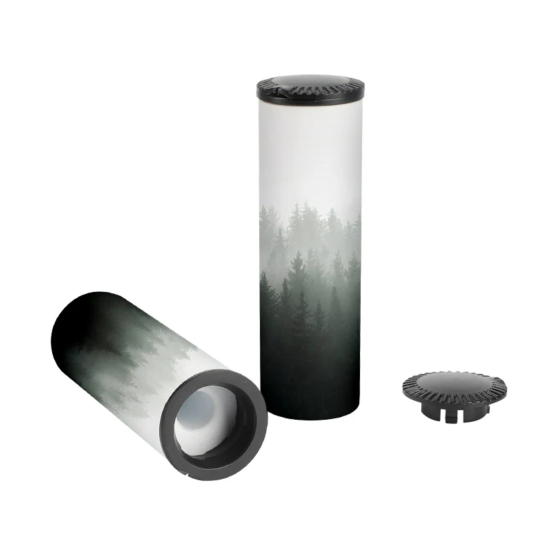 UKETA customized printing cardboard 1ml empty cartridge packaging boxes CR child resistant paper tube  for cart packaging