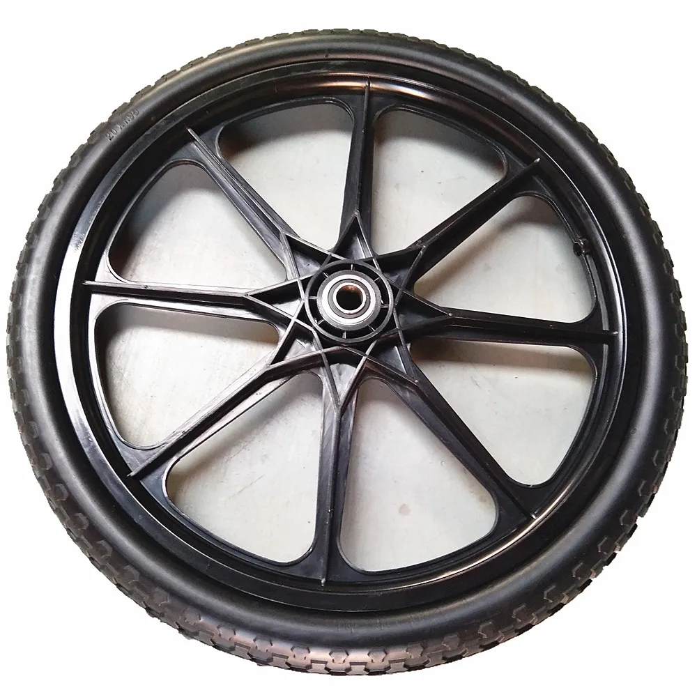 High Quality 20x2.125 20 inch solid PU foam plastic wheel for Wheelbarrow