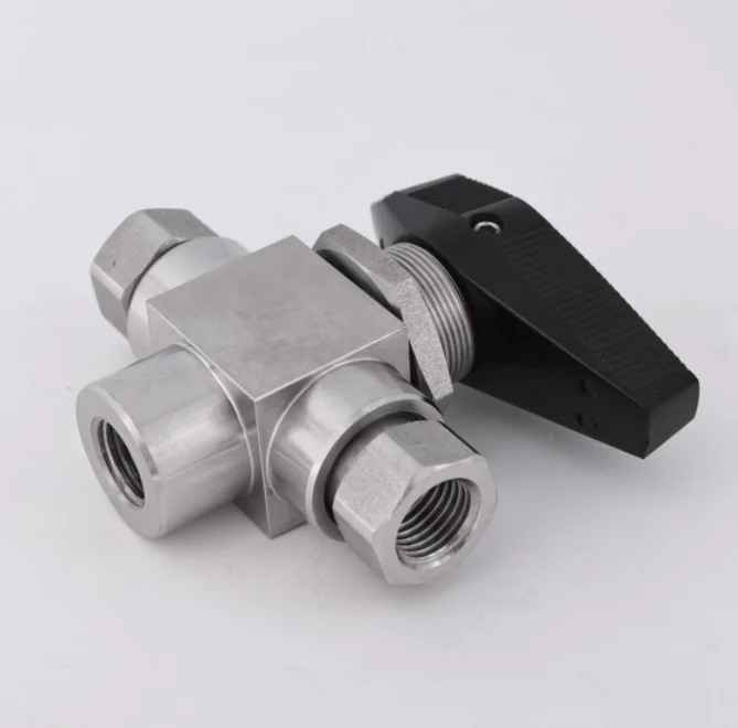 NAI-LOK 6000psi High Pressure Gun Valve CNG Trunnion Ball Valve 1/4 Female NPT PEEK Seat Gas Instrument Valve for Gas Station