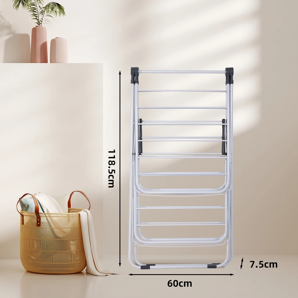 Novelty Design Clothes Airers Outdoor Standing Foldable Laundry Baby Clothes Drying Rack For Living Room