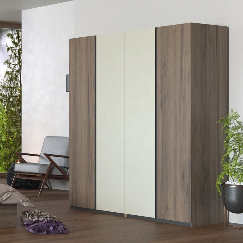 Guangdong MDF деревянный комплект для спальни, дешевые наборы мебели для квартиры