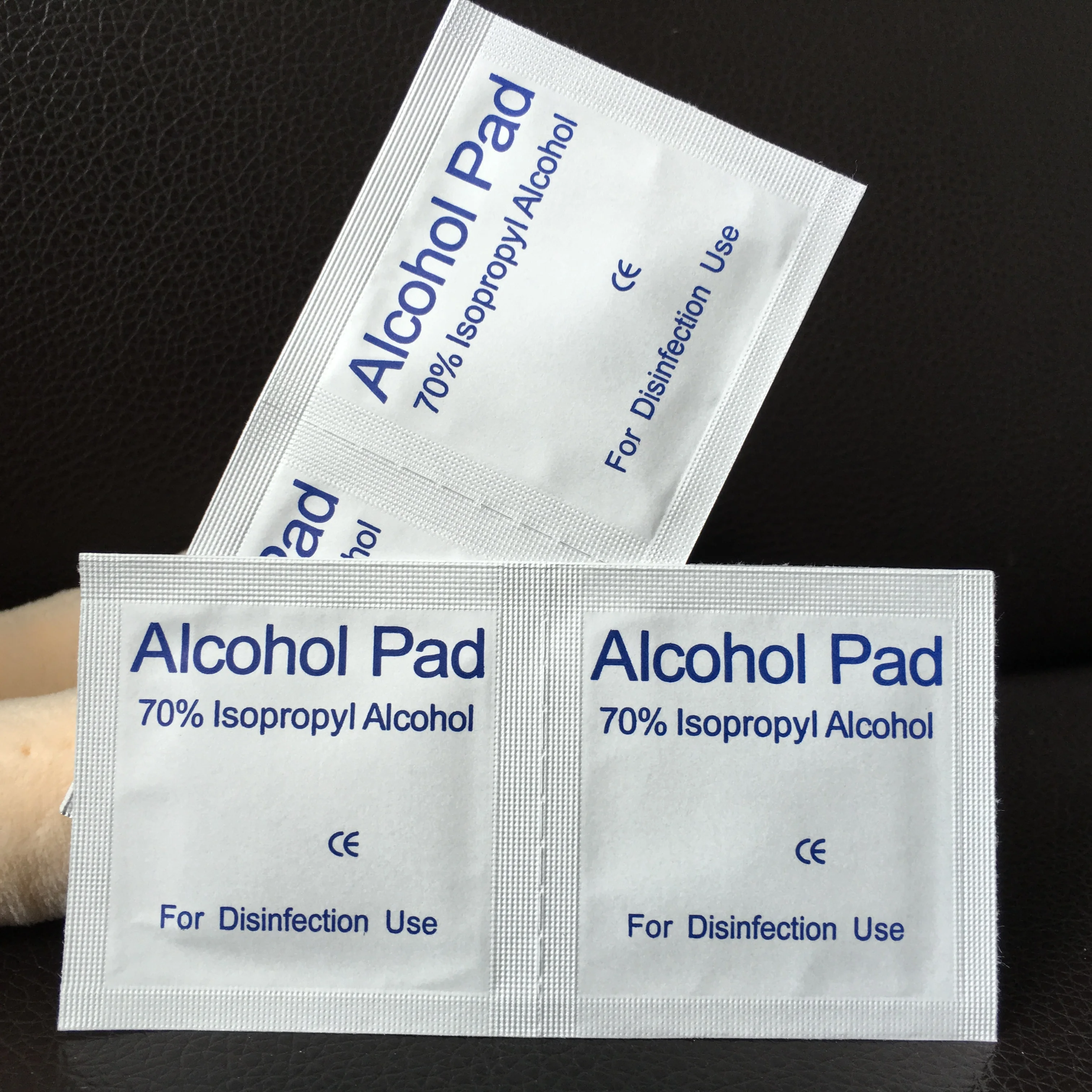 OEM Custom Disposable Sterile 70% Isopropyl Alcohols Skin Prep Pads