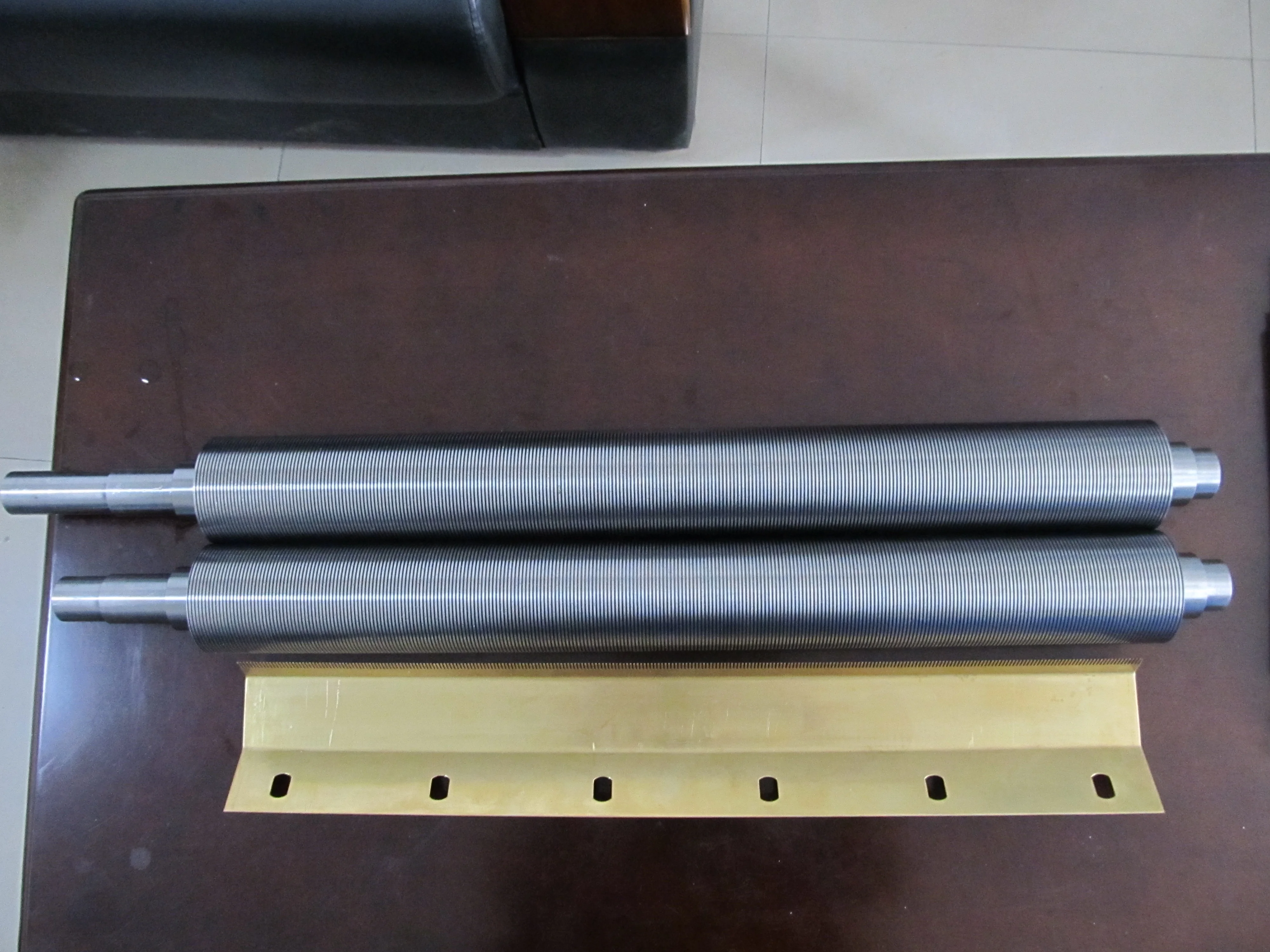 SUS CS Slitter Cutter Noodle Making Plant Spare Parts 0.8-3mm Square Noodle Slitter Set