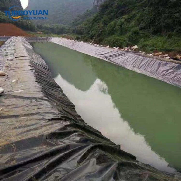 Гидроизоляционный усиленный HDPE геомембрана RPE подкладка для пруда отходов и биогаза
