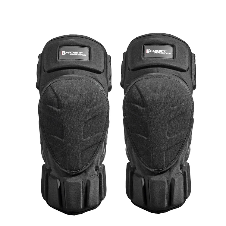 GHOST RACING GR-HX03 Sports Motorcycle Cycling Bicycle Bike Knee Pads Adjustable Breathable Sports Wear Shin Pads With Safety