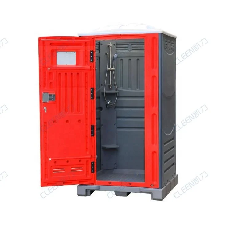 portable bathrooms movable shower unit plastic taking water side plate for shower room one outside China price lowest
