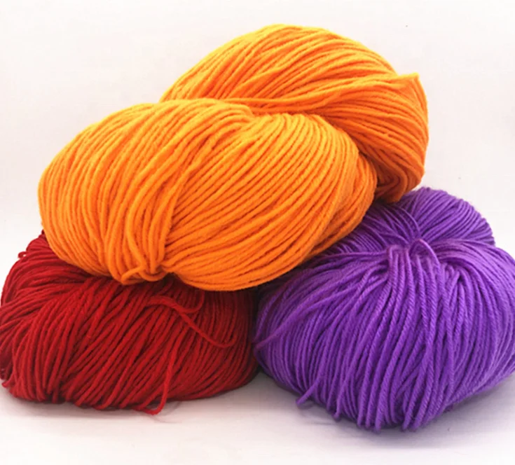 
Production and sales of acrylic yarn hand-woven scarf hat accessories hair ball yarn cushion cushion DIY handicraft yarn 