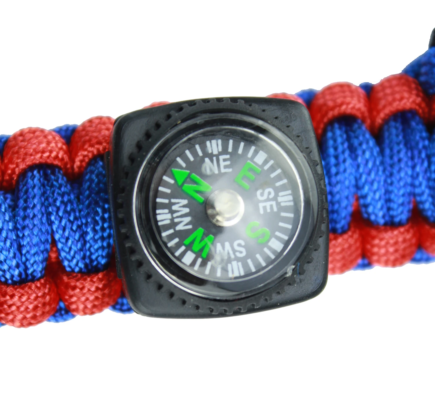 Outdoor Custom Paracord Bracelet With Knife Compass Watch Survival Emergency Kit Wholesale High Quality Survival Bracelet Watch