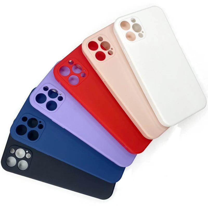 360 Full Cover Case silicon Mobile Back Cover Defender Phone Case for iPhone 12 Mini 12 Pro Max 13 Pro Max