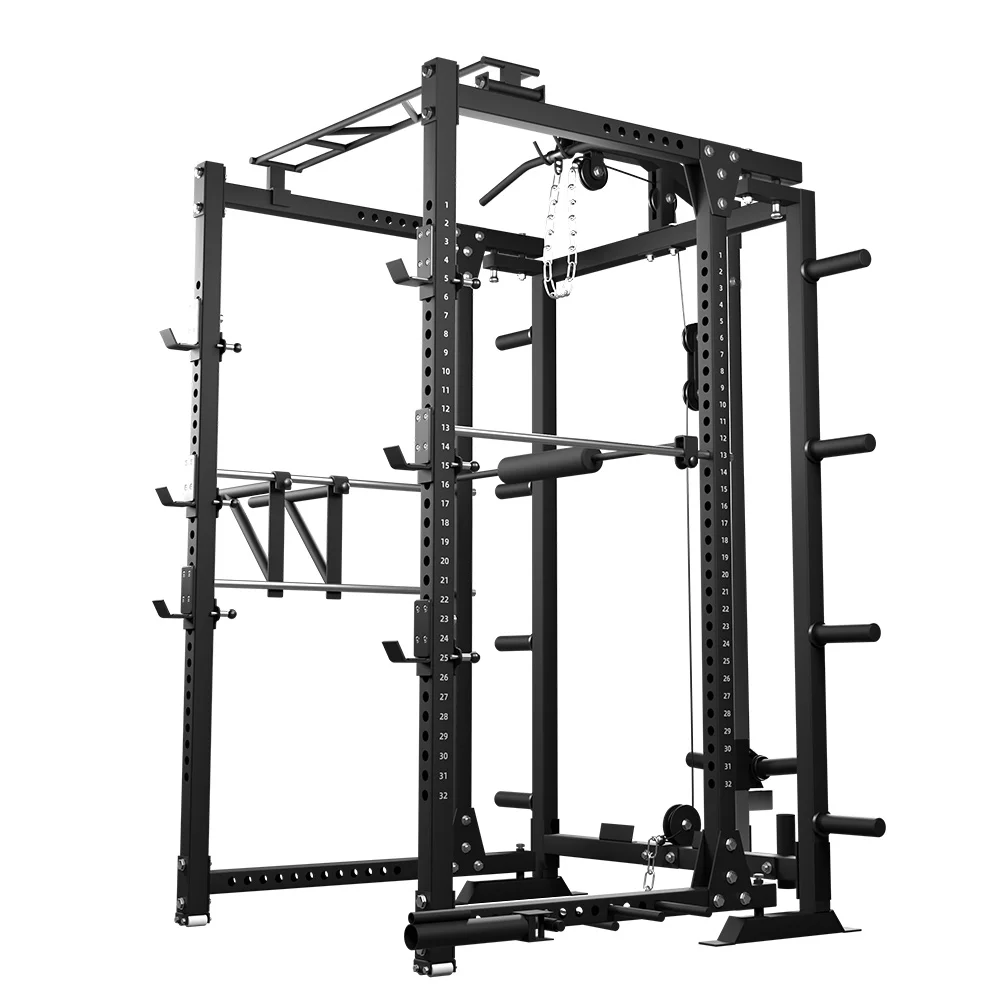 OKPRO Commercial Fitness Gym Equipment Squat Rack Factory Supply Multi Functional Power Rack