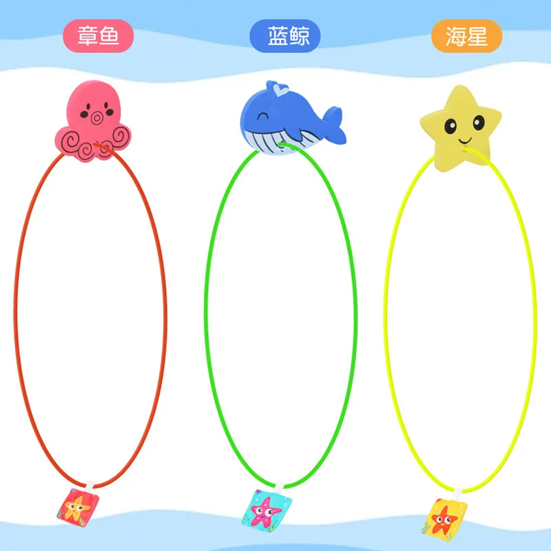XRJ-TDR01 Summer 27 pieces set Sinking Diving Toys Underwater Diving Toy Kids Swimming Pool Toys Diving Rings For Children