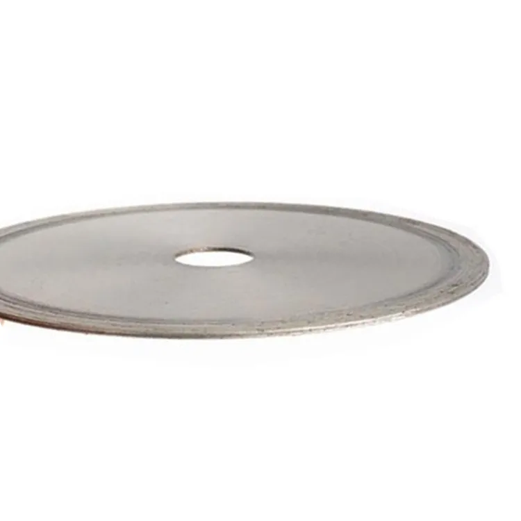 Lapidari cutting wheel tools continuous & tooth diamond saw blade for gems