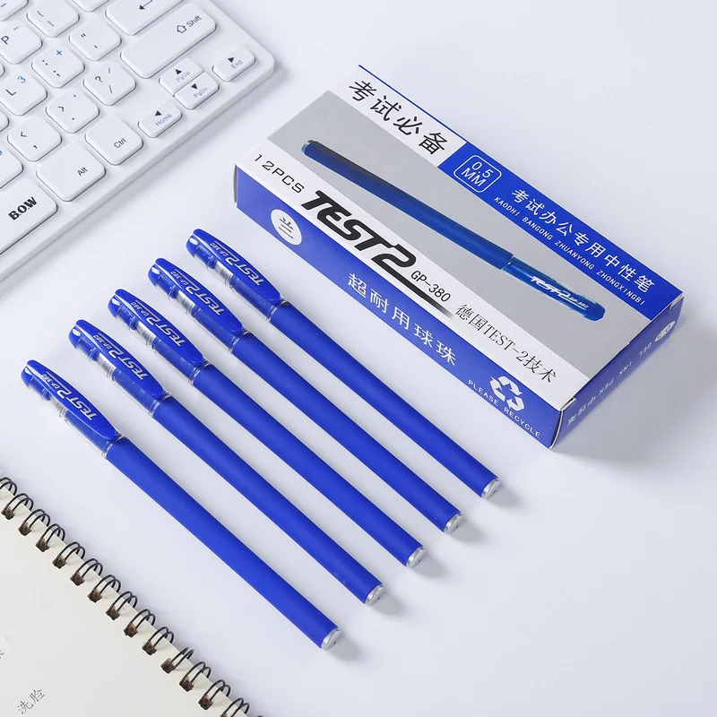 0.5mm frosted carbon business signature gel pen office student exam water pen ballpoint pen