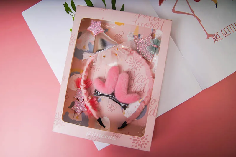 Kids Hair Bows Cute Princess Hair Clips Christmas Party Pretty Baby Hairpins Headwear Accessories