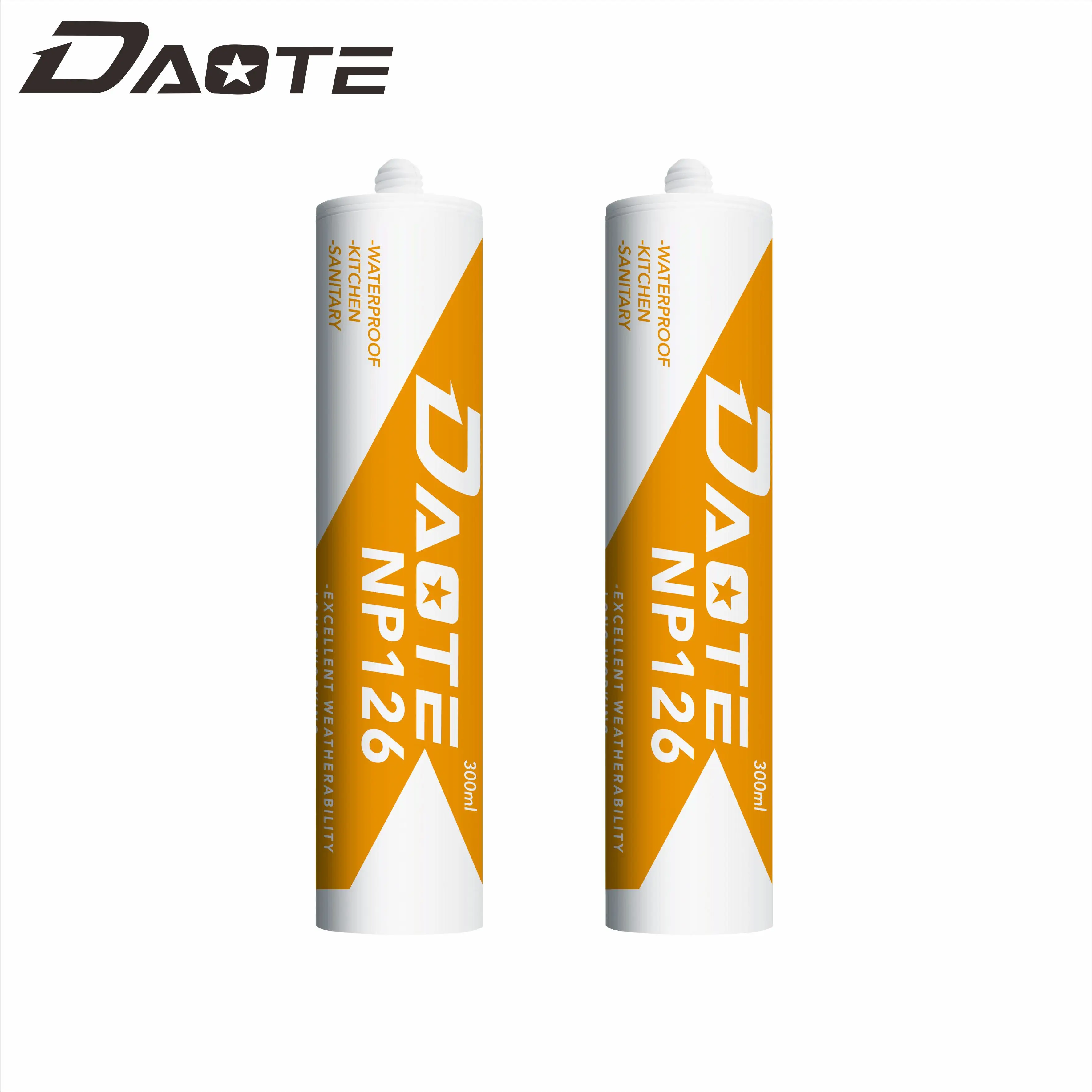 NP126 Caulk лучший клей, пластмассовый зазор, наполнитель, спрей, герметичные изделия, клейкий силиконовый герметик для плитки в ванной комнате