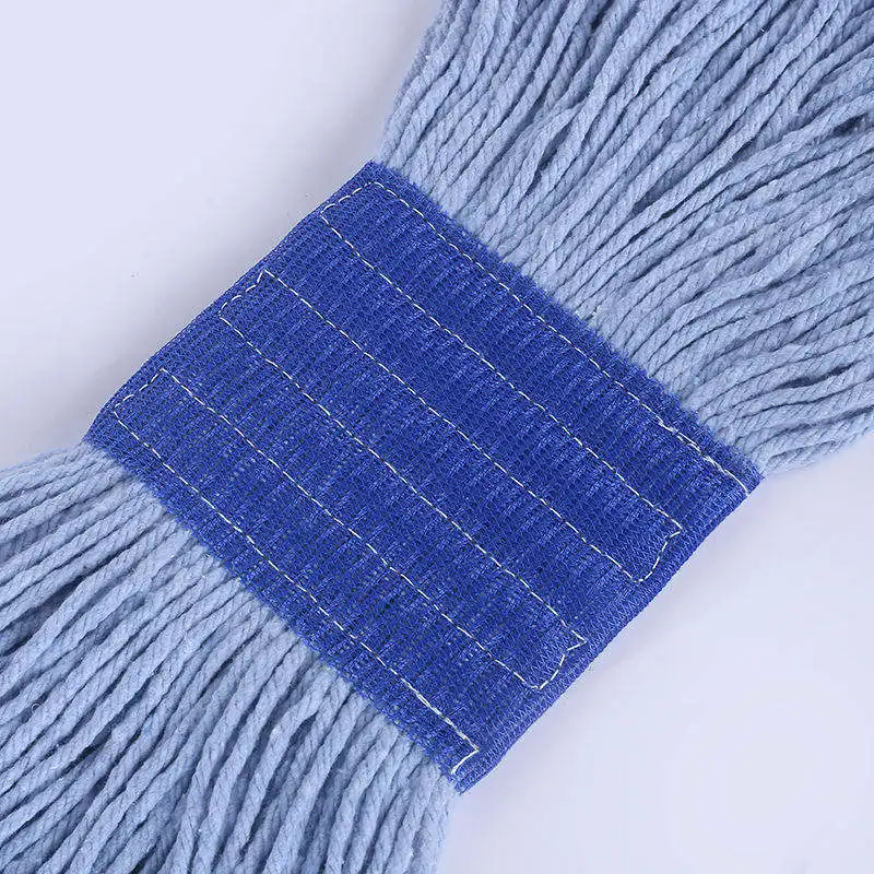 Factory direct customized looped end mop head wet and dry suitable for factory cleaning