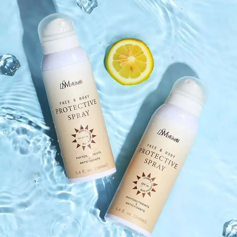 Support Custom Atomy Sunscreen ,Factory Wholesale Sunblock SPF 50 PA+++ Spray Private Label Sunscreen