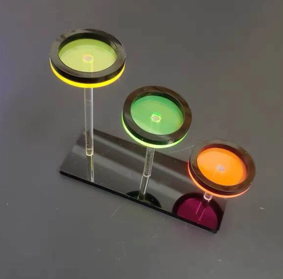 Coral Frag Rack Fluorescent Coral Frag Plug Sand Holder Marine Reef Aquarium Spare Parts Cultivating Live Coral