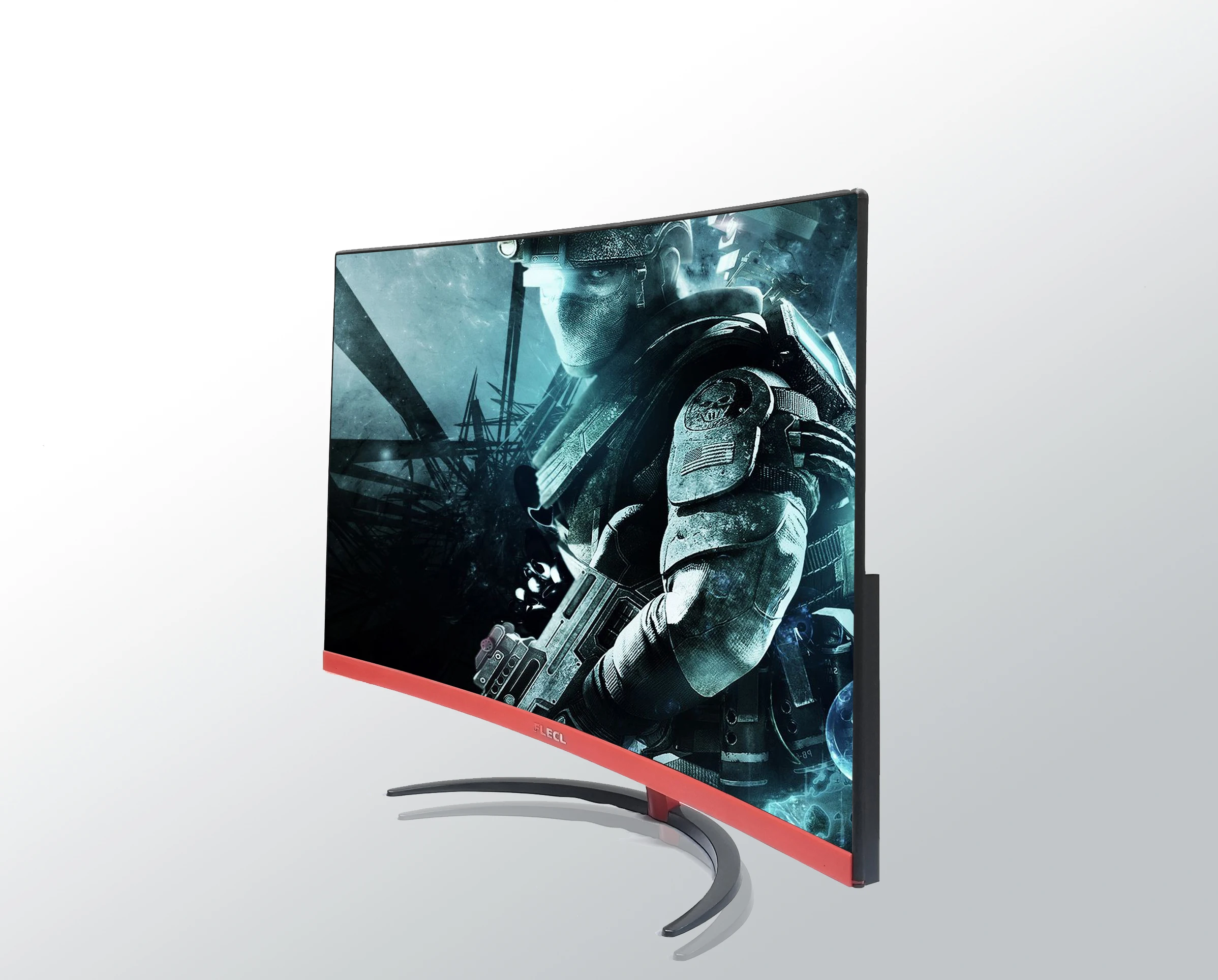 Led Monitor frameless design 24/32 inch 2k high speed led curved gaming  computer monitor for desktop