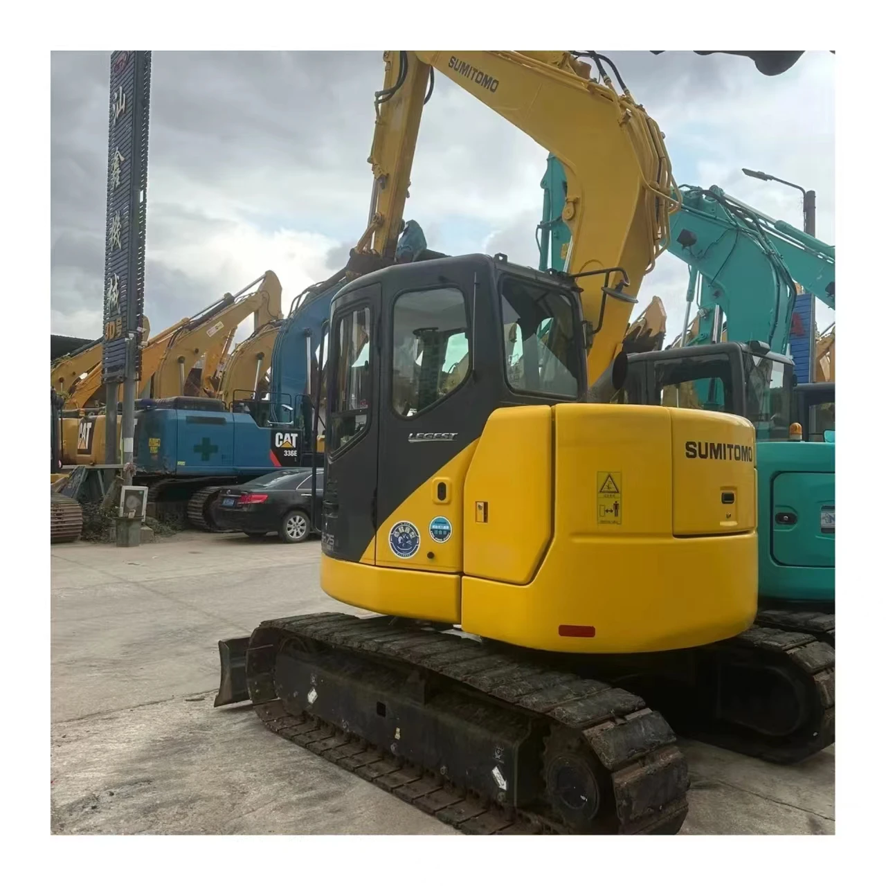 Lowest price used machinery SUMITOMO 75 /Used Excavator machine original Crawler hydraulic Digger used Sumitomo75 Excavator for