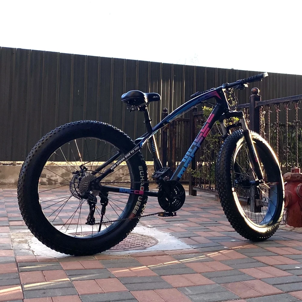 Manufacturer Hydraulic Disc Brake Mobil Salju Off-Road Smart Fat Tyre High Carbon Steel Frame 29 Snow Mud Cruiser Mountain bike