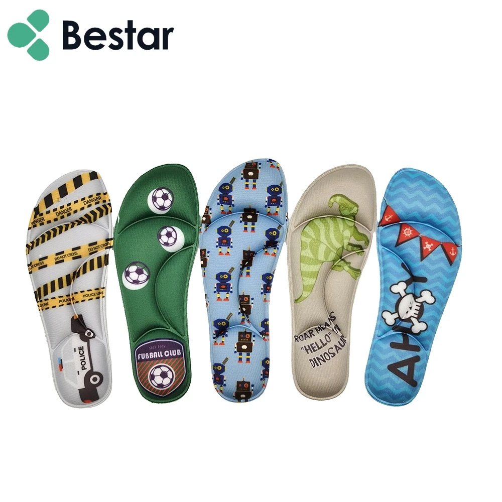 Shoe Inserts Memory Foam Insoles Breathable Shock Absorbent Kids Shoe Insoles