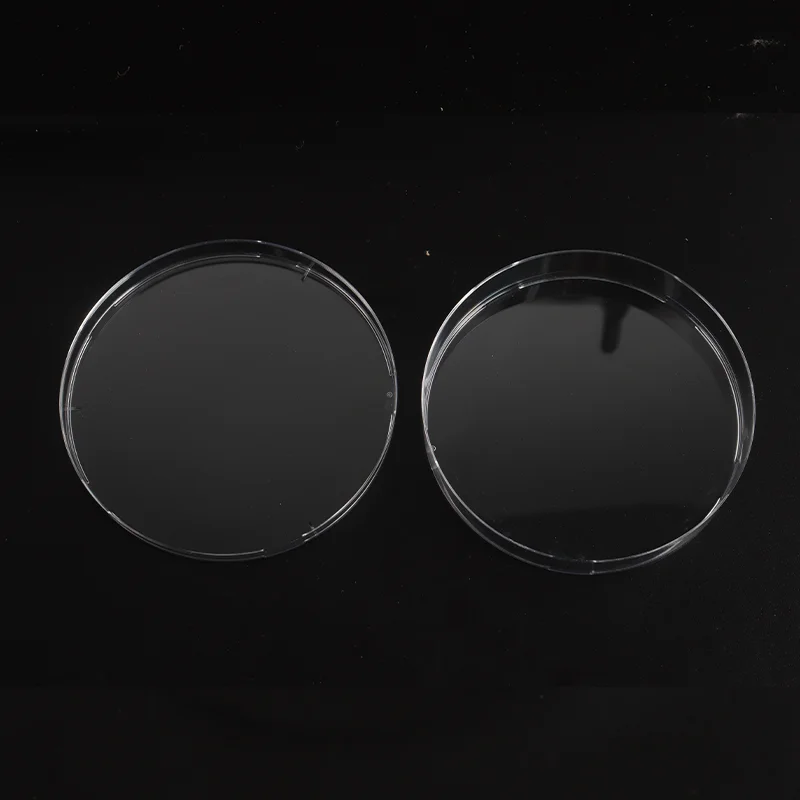 High Quality Transparent 90mm Plastic Petri Dish Cell Culture Plate for Lab