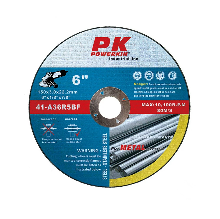 OEM 150*6*22,23 мм шлифовальный круг из нержавеющей стали Режущий абразивный 6-дюймовый диск для полировки стали