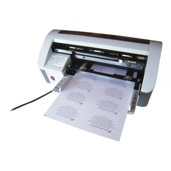 A4 size automatic electric business card paper cutter machine
