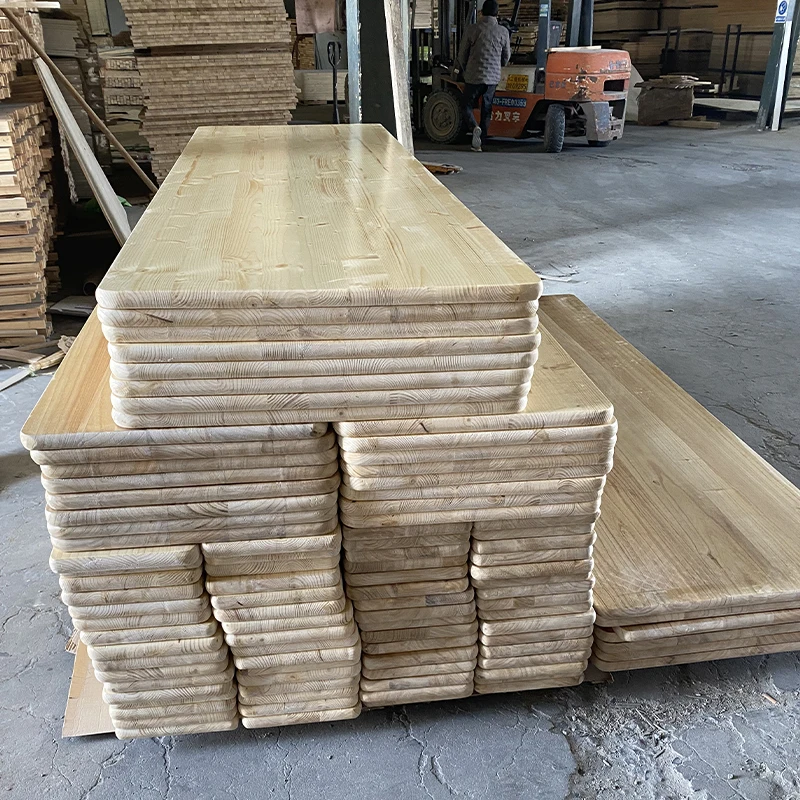Customized Pine Whole Irregular Board Log Table Panel Window Sill Board Solid Wood Desktop Slab Board
